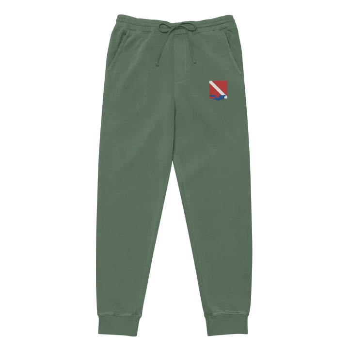 Diver Down Flag Scuba Diver Embroidered Joggers product image (9)
