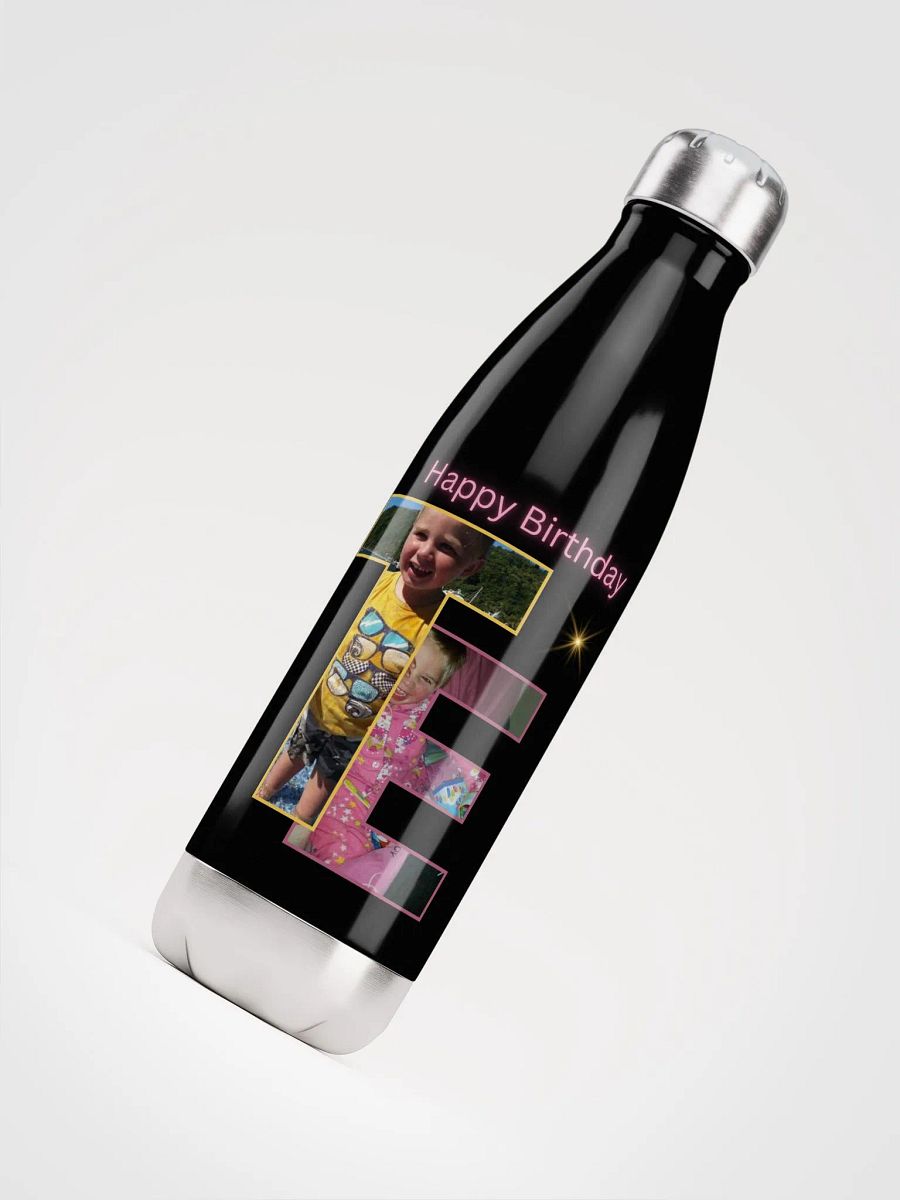 Custom Initials Birthday Water Bottle product image (4)