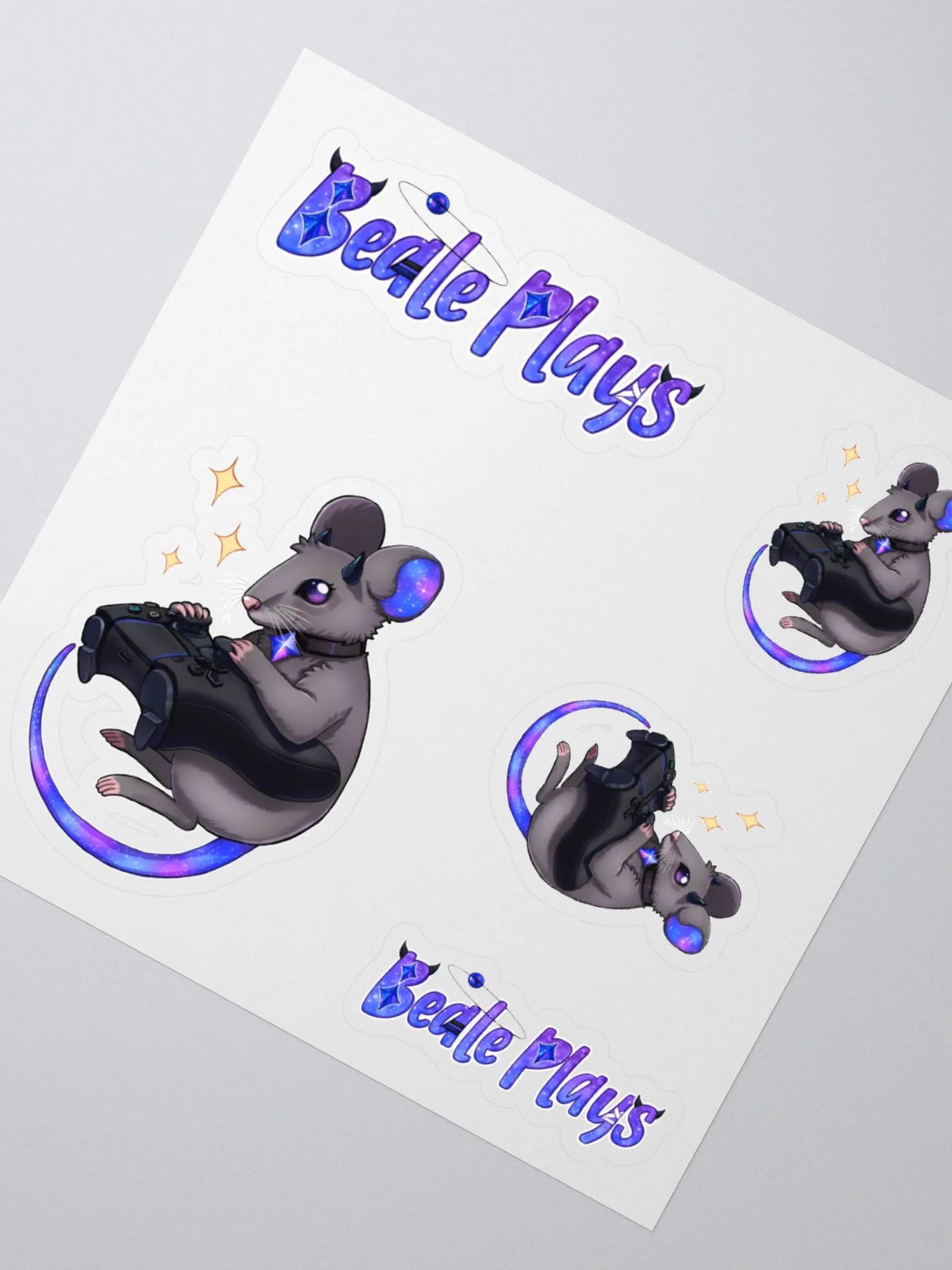 Small or Large Rat Stickers product image (2)