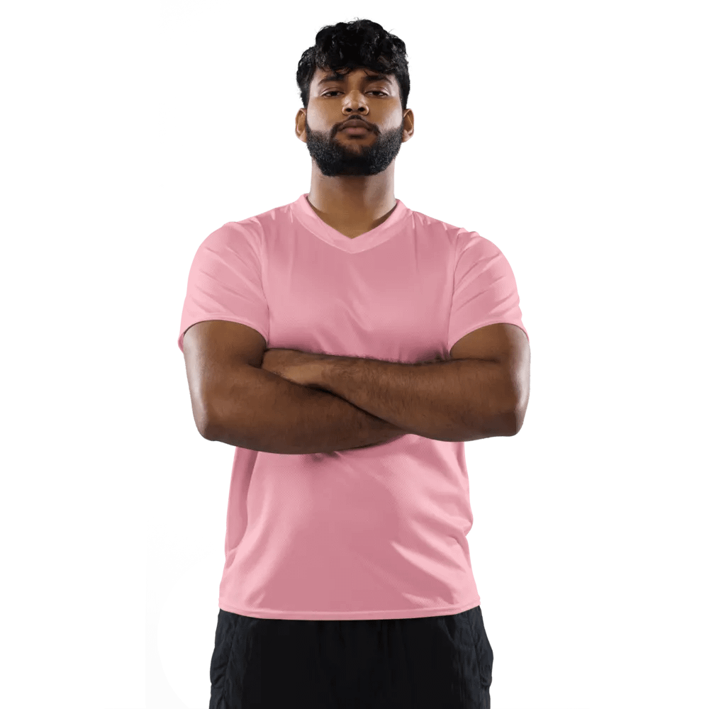 Unisex Pink Sports Jersey product image (3)