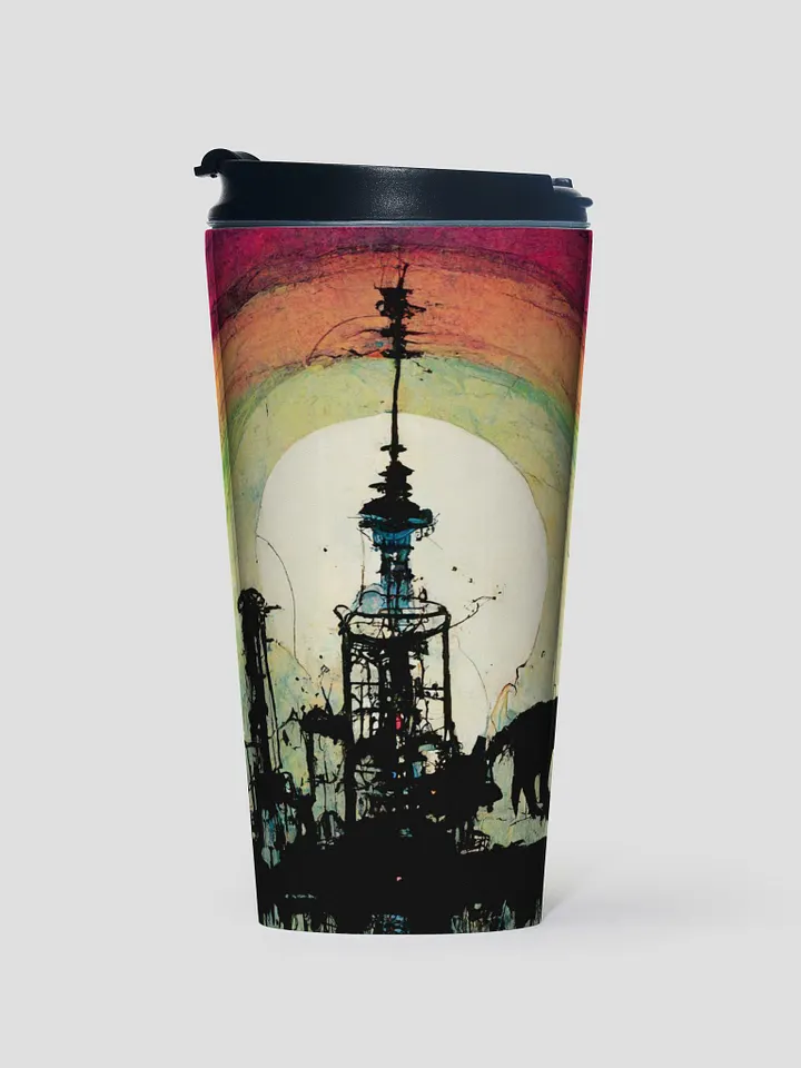 Moonlit Wildlife Adventure Travel Mug product image (1)