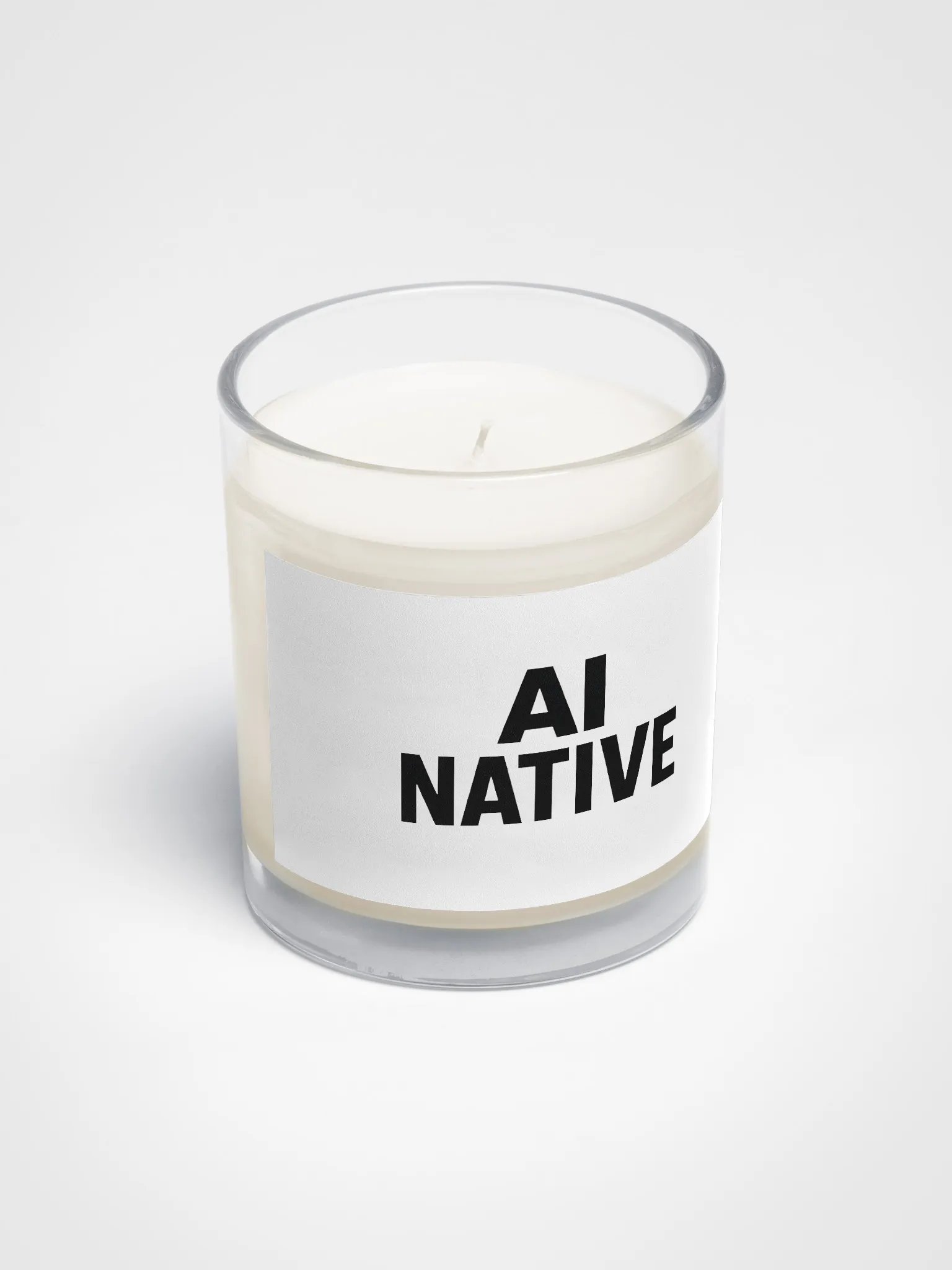 AI NATIVE Soy Wax Candle product image (2)