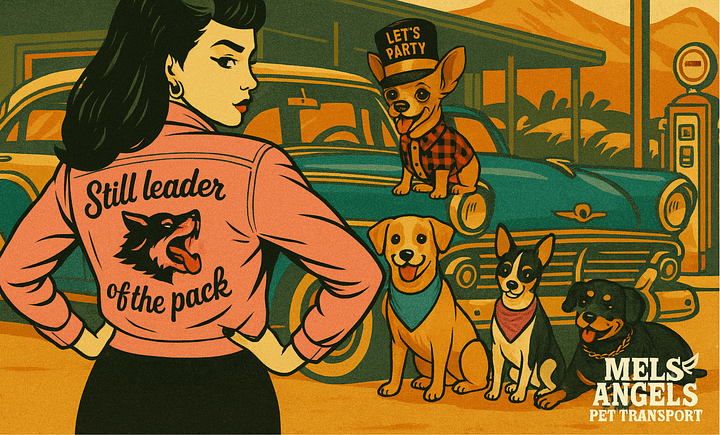 Leader of the Pack Soy Wax Candle – Retro Dog Lover Home Decor product image (2)