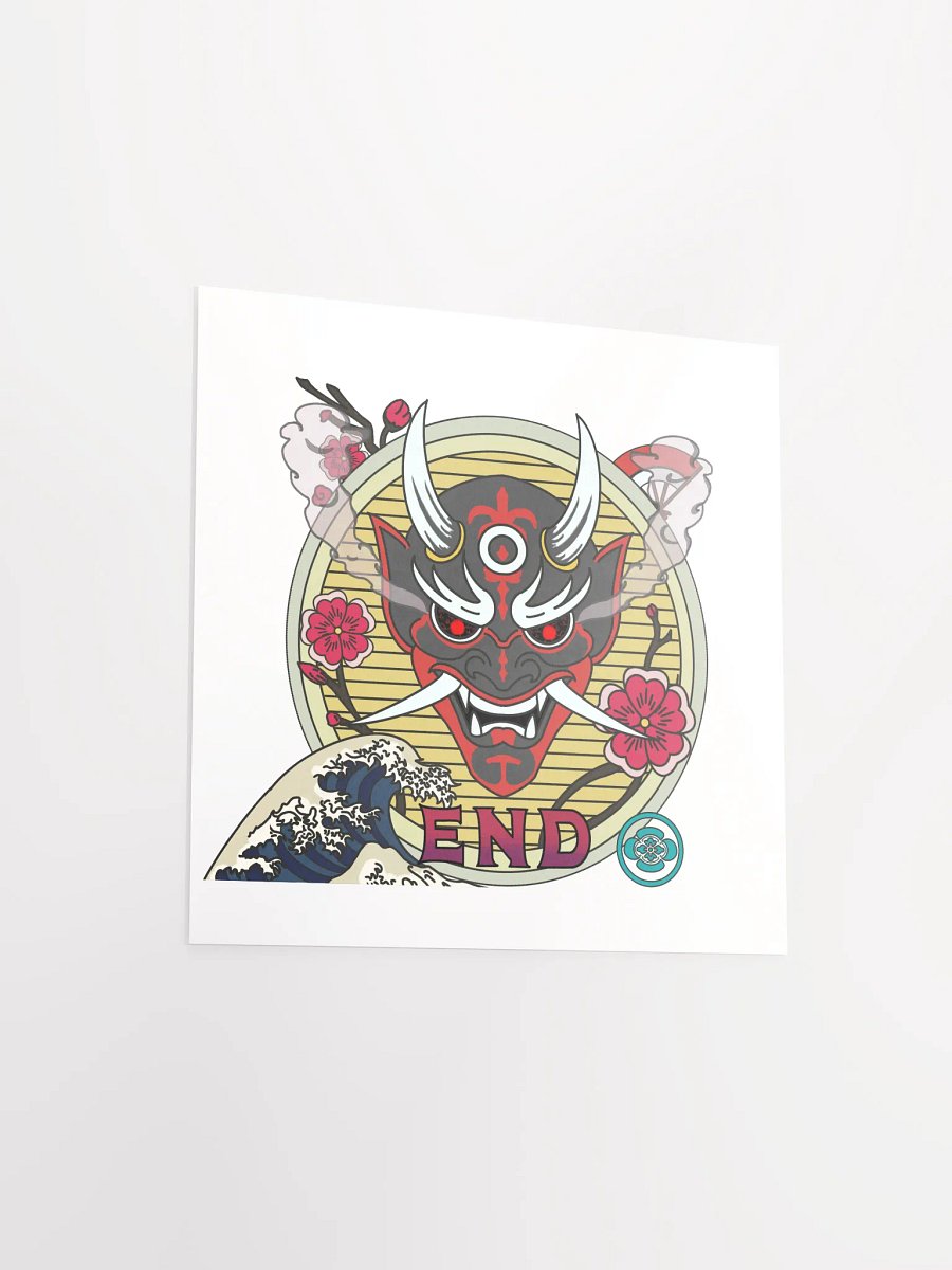 Demon Mask Zen Enhanced Matte Poster product image (15)