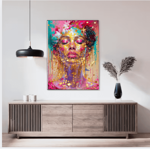 Abstract - Pink & Gold series product image (2)