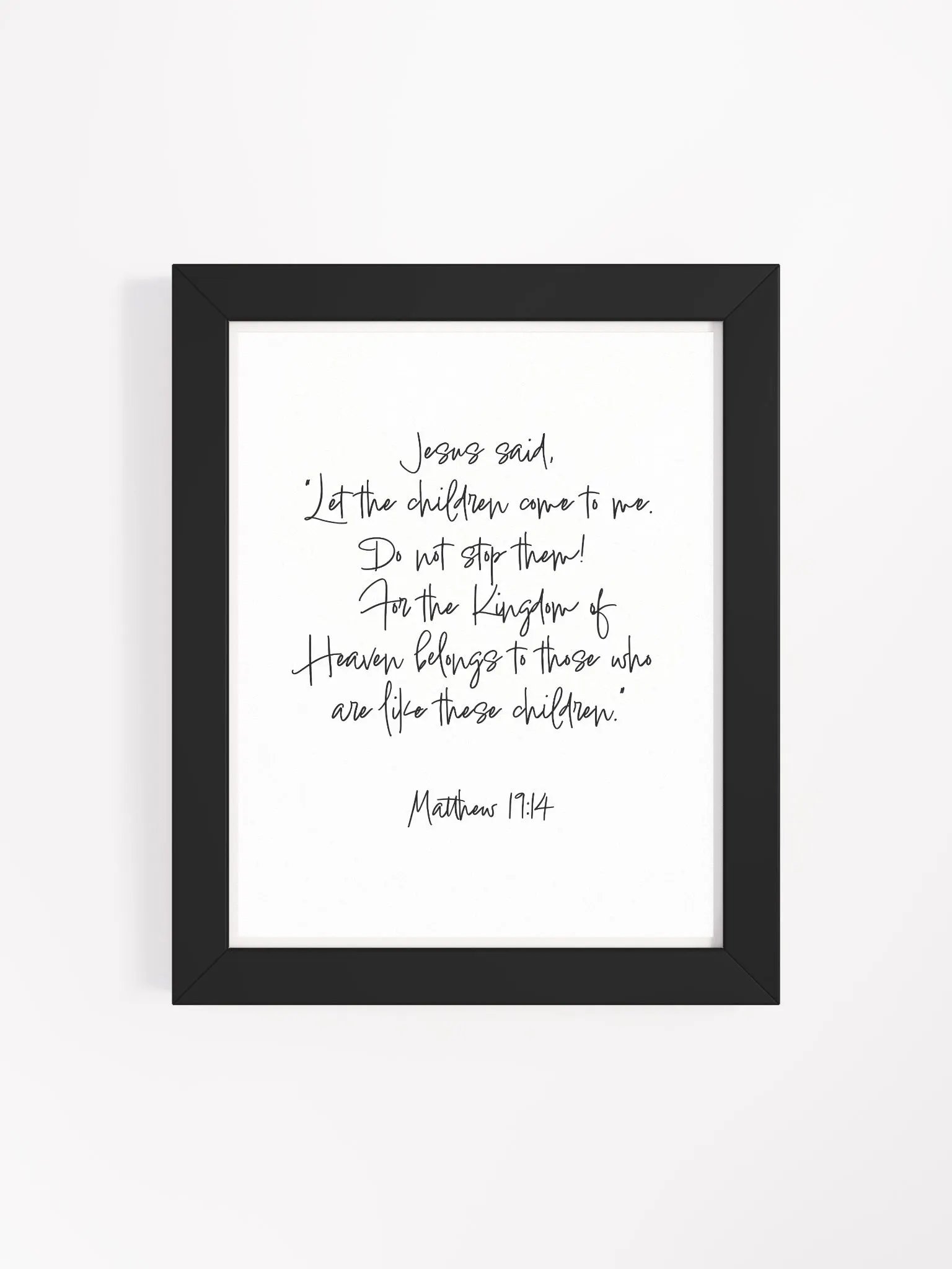 Let the Children Come to Me - Framed product image (31)