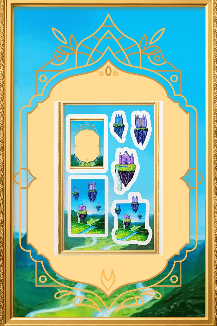 Fantasy World Sticker Sheet product image (1)