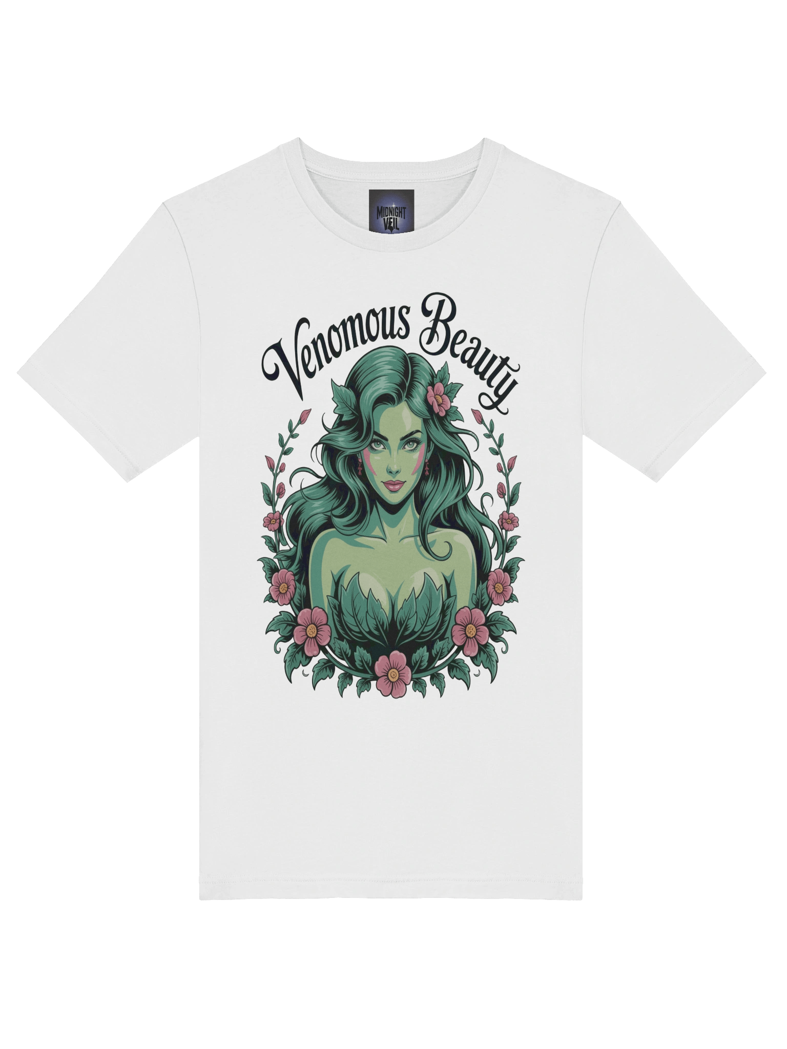 Venomous Allure: Poison Ivy's Enchanted Embrace T-Shirt product image (7)