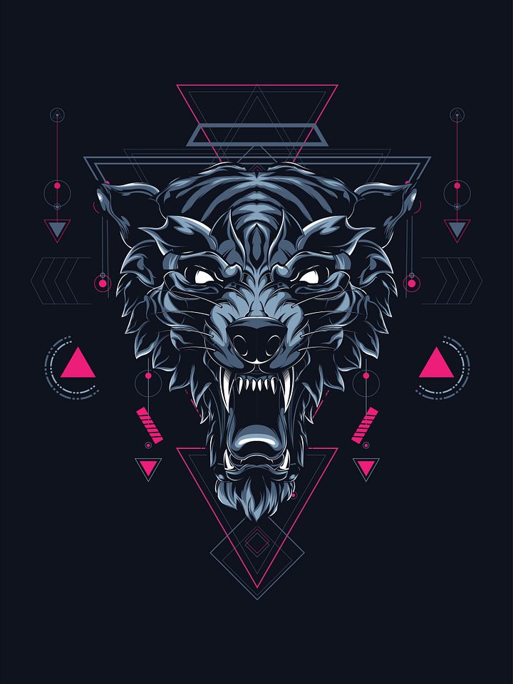 NEW - The Wolf [13x16] product image (1)