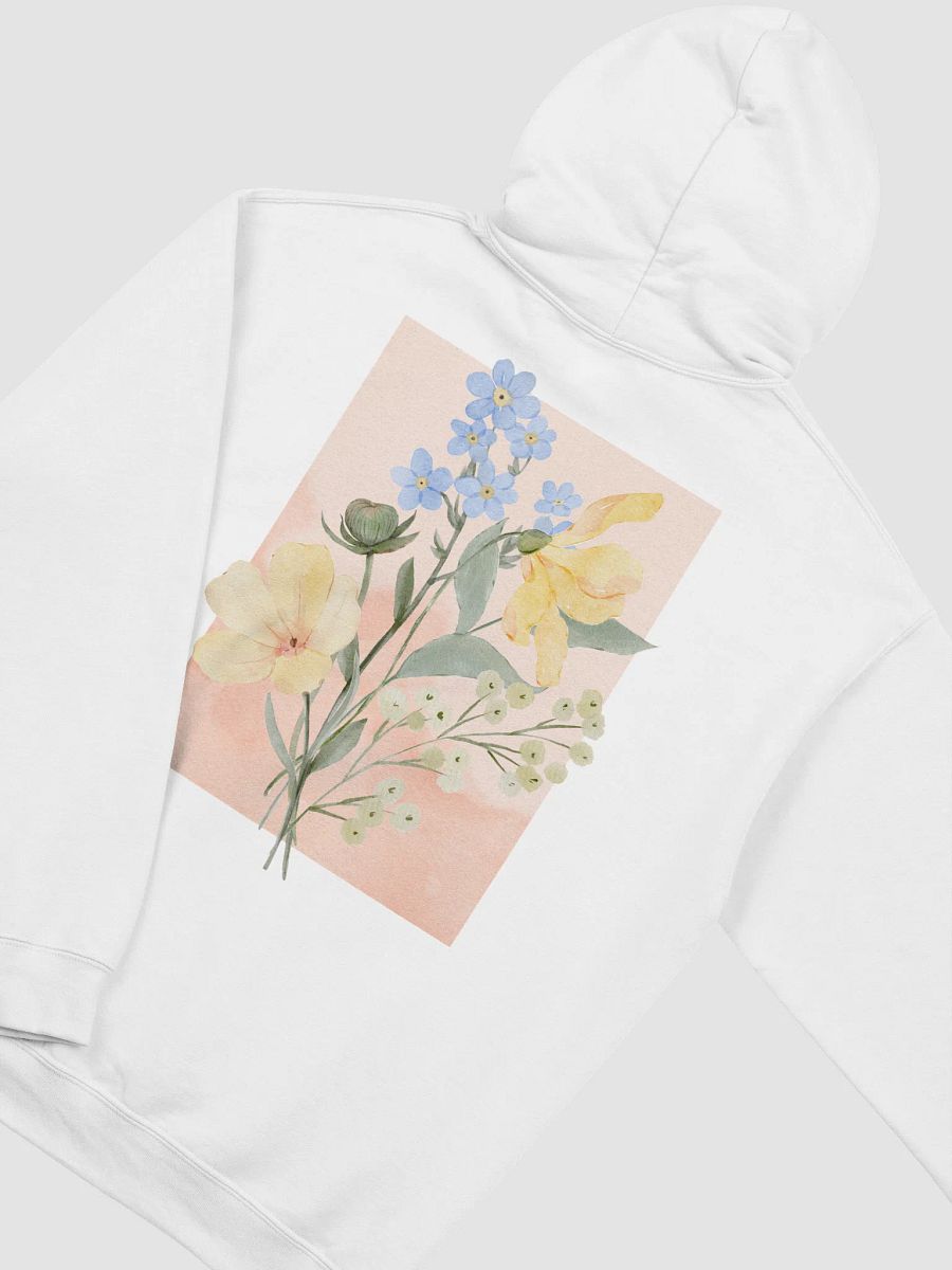 Pastel Floral Hoodie #1 product image (4)
