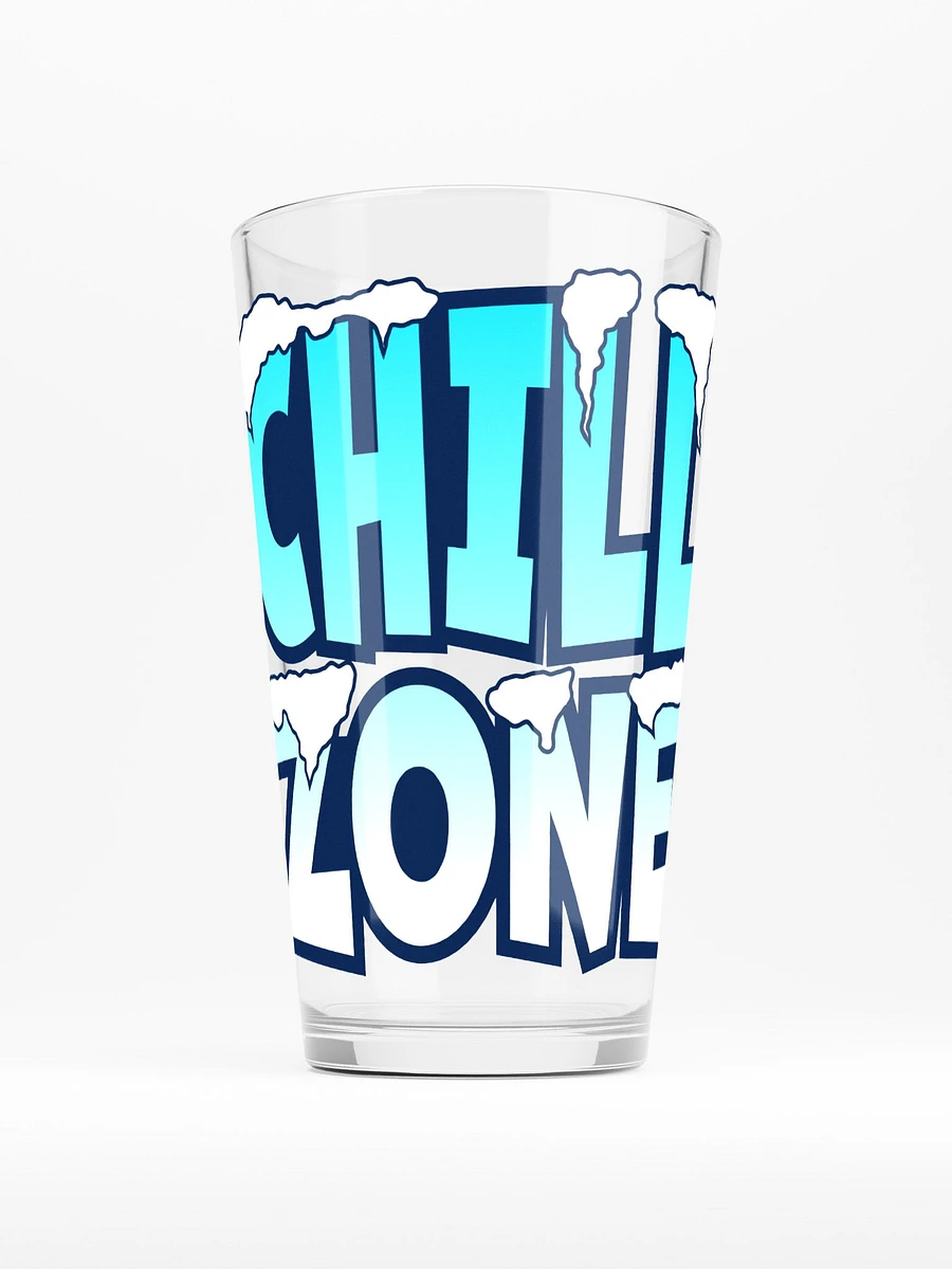 CHILL ZONE PINT GLASS product image (1)
