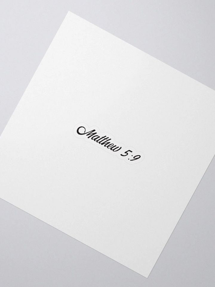 Bible Verse Matthew 5:9 product image (2)