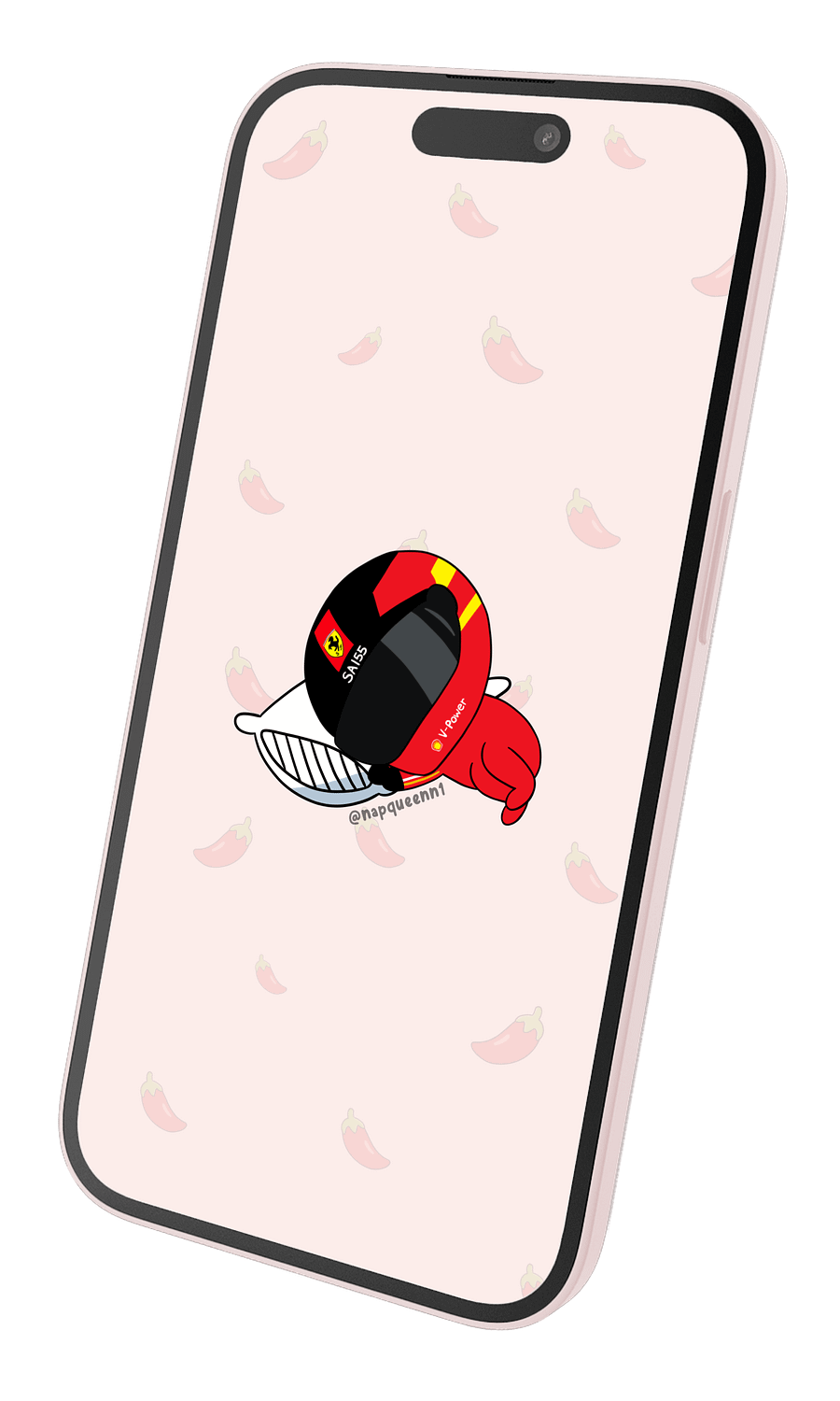 Sleeping Carlos - Phone Wallpaper product image (3)