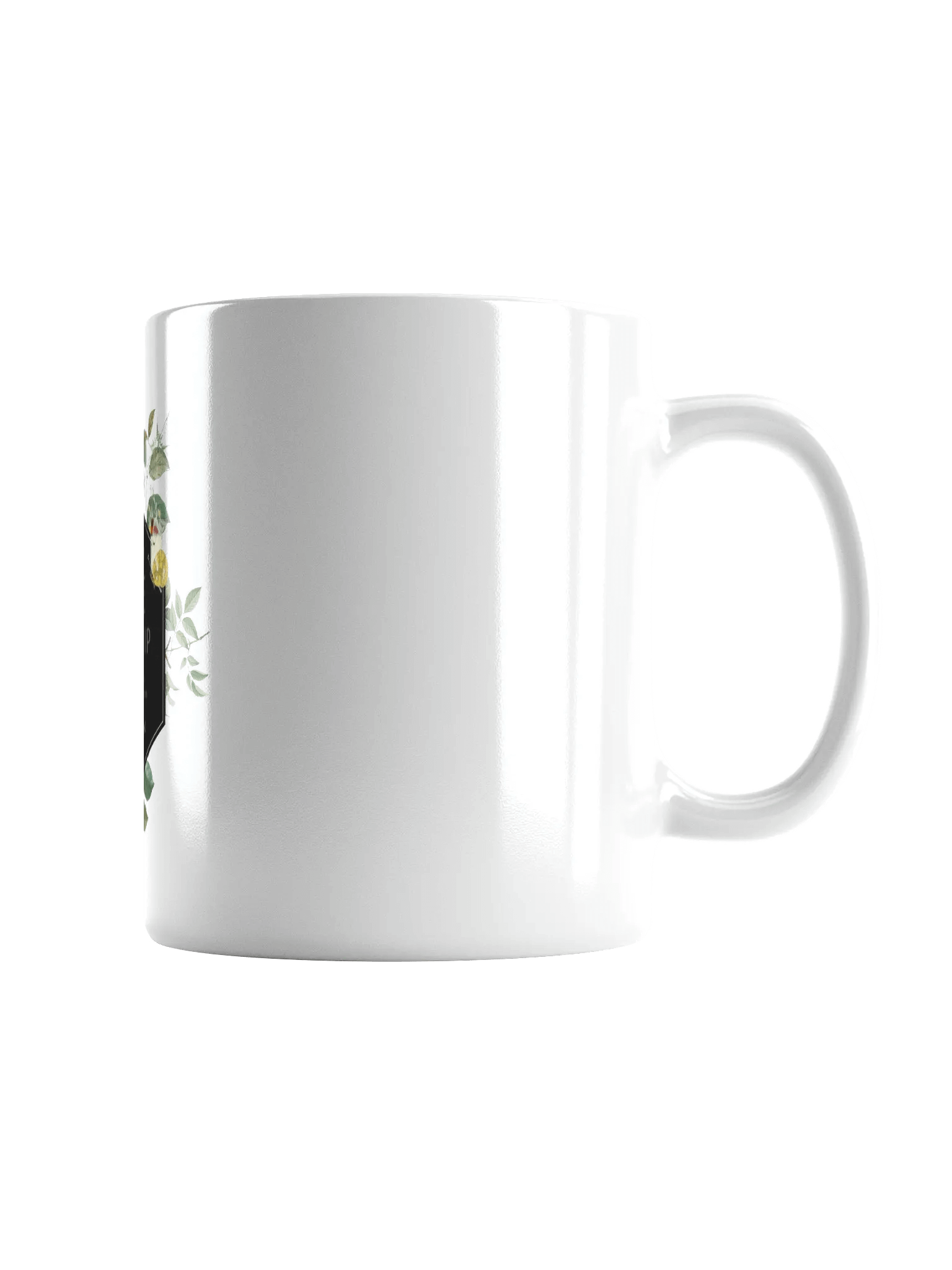 "Pure Worship" 2025 Convention of Jehovah's Witnesses | Botanical White Glossy Mug product image (5)