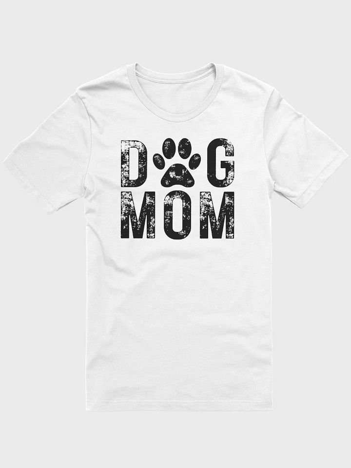 Dog Mom T-Shirt with Paw Print Design product image (6)