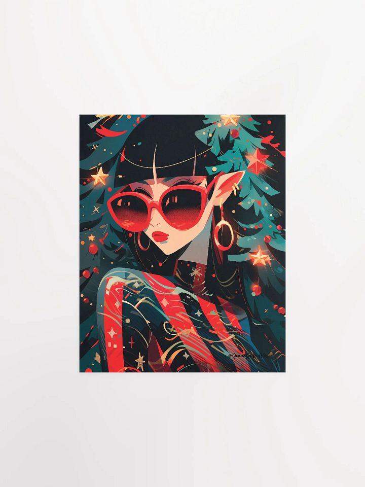Dazzle | Elves Wearing Sunglasses Series | Matte Paper Print product image (2)