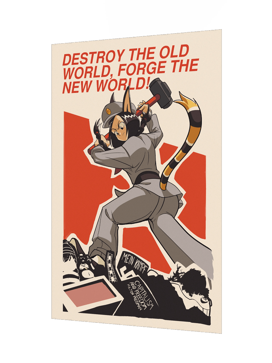 “Destroy The Old World, Forge The New World!” - Poster product image (9)