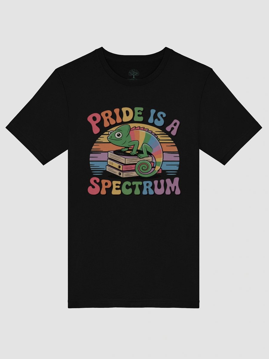 Exclusive Unisex 'Pride Is A Spectrum' T-Shirt - Rainbow Chameleon Design product image (47)