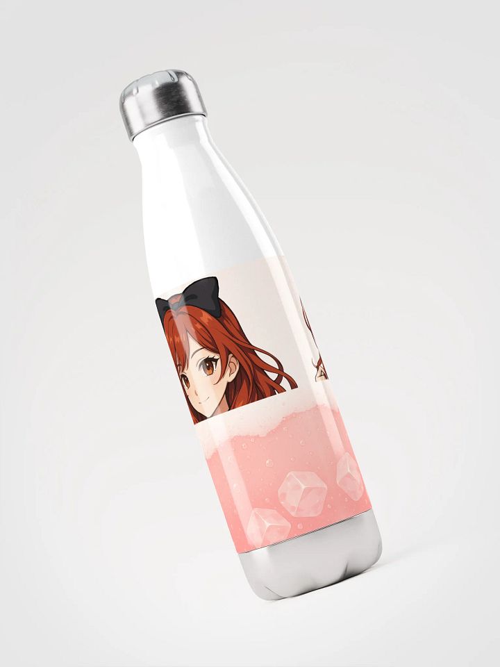 Strawberry Soda Girl Stainless Steel Bottle product image (1)
