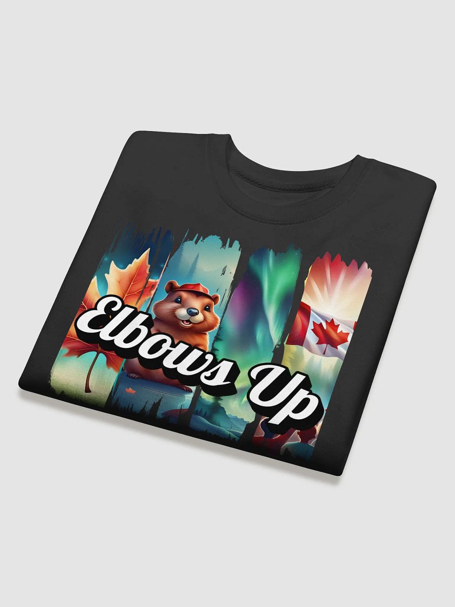 Northern Lights Beaver Cotton Sweatshirt product image (4)