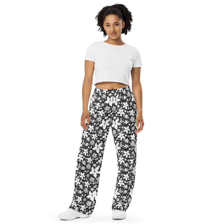 Flower Pants Loose Legs product image (1)