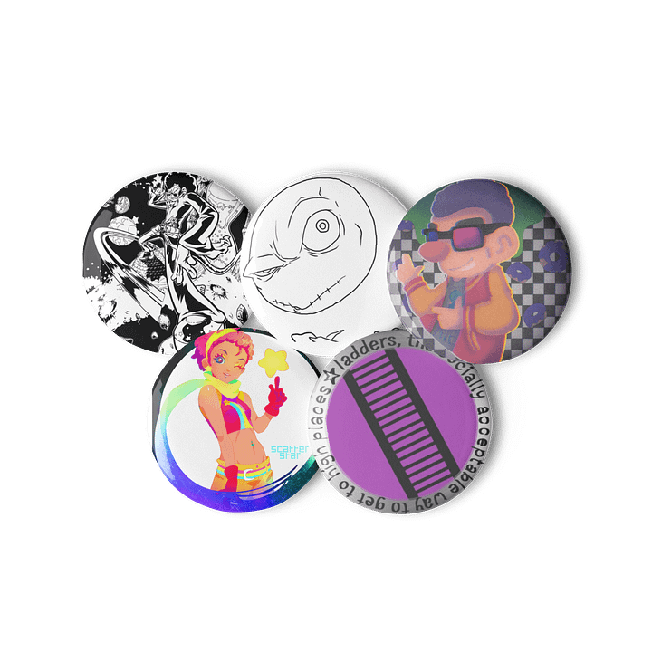SEiiBUTSU collab [01] Pin badge set product image (2)