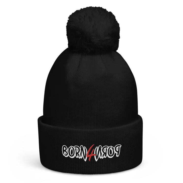 BORN4PORN pom pom hat product image (1)