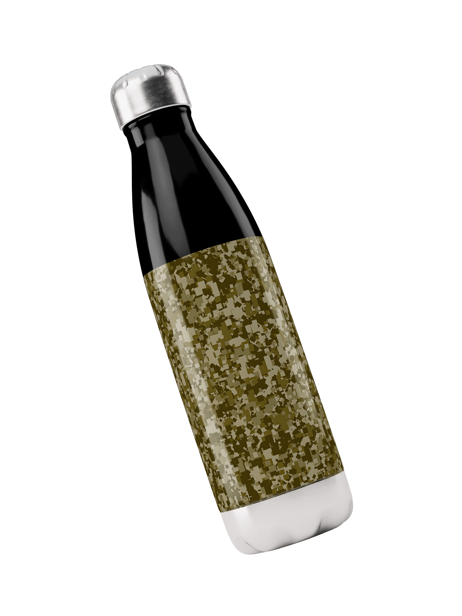 Stealthy Stainless: Digital Camo Steel Bottle product image (3)