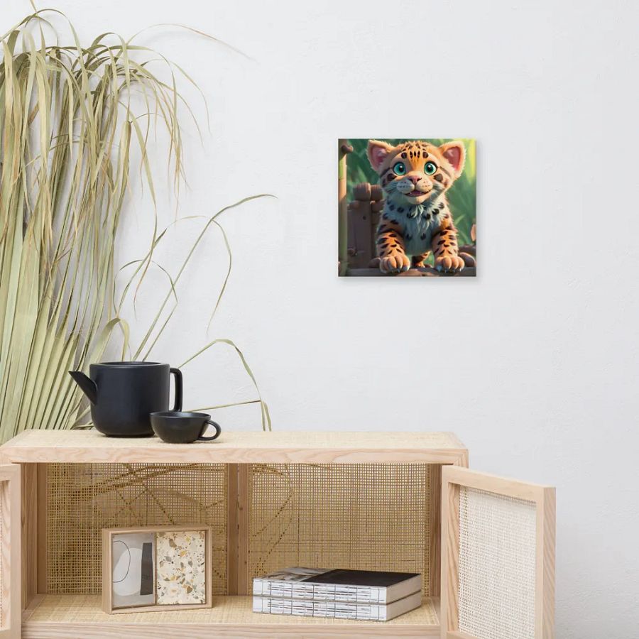 Endangered Species - Mexico - Jaguar Canvas Art product image (9)