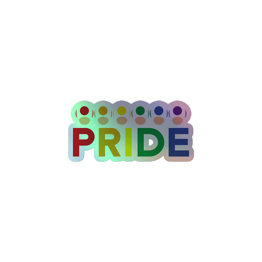Toad Pride Holo Sticker product image (1)