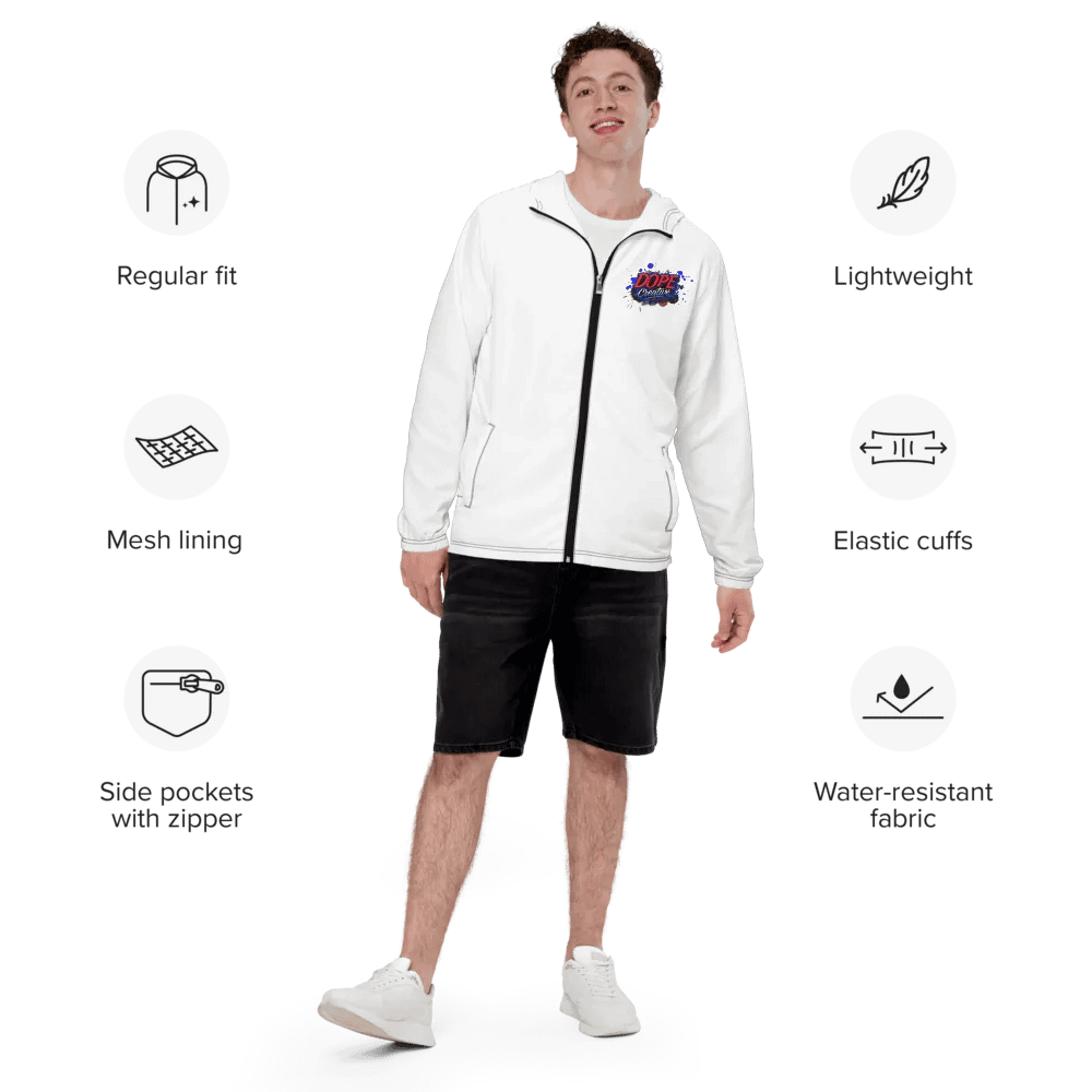DOPE Creative Print Windbreaker product image (6)