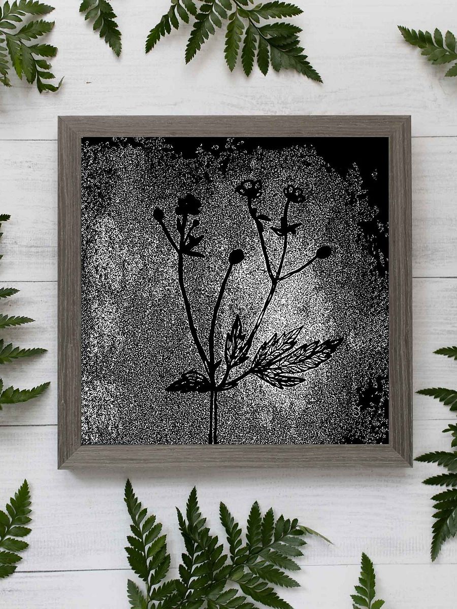 Visionary Canvas Collection - Wild Flowers Dark Stylish product image (9)