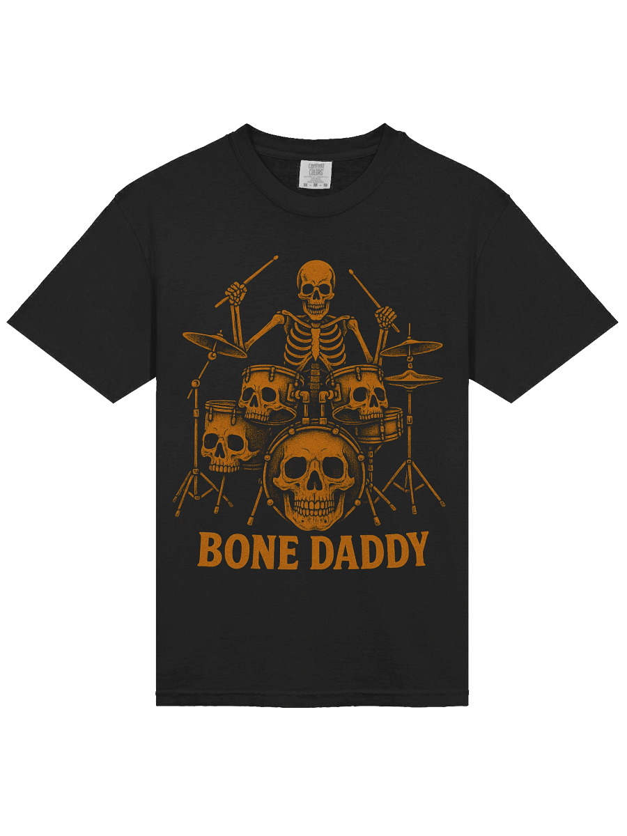 Bone Daddy - Skeleton playing skull drum kit product image (3)