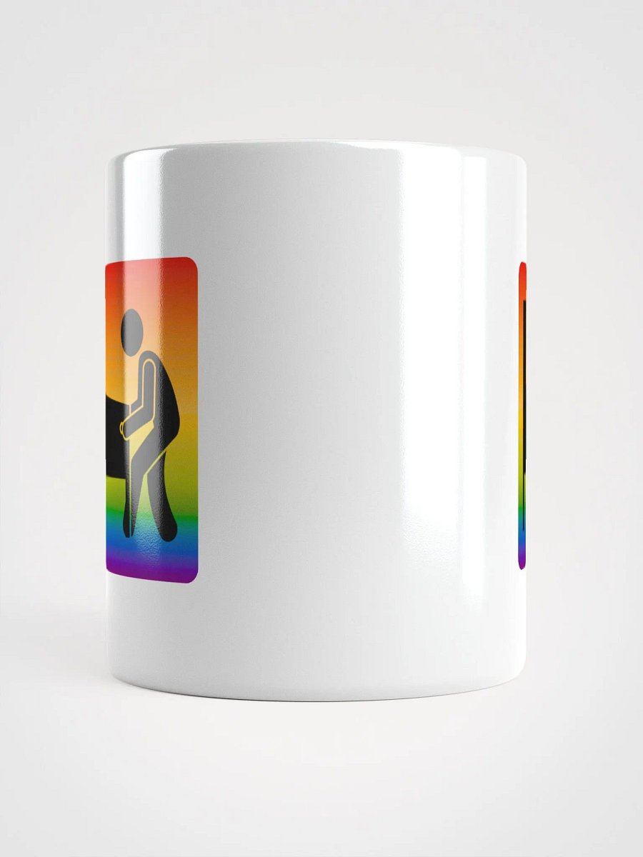 White Rainbow Pinball Mug product image (14)