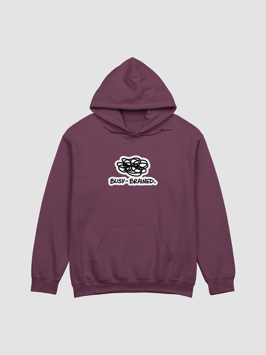 BUSY-BRAINED (bubble design) classic hoodie product image (38)