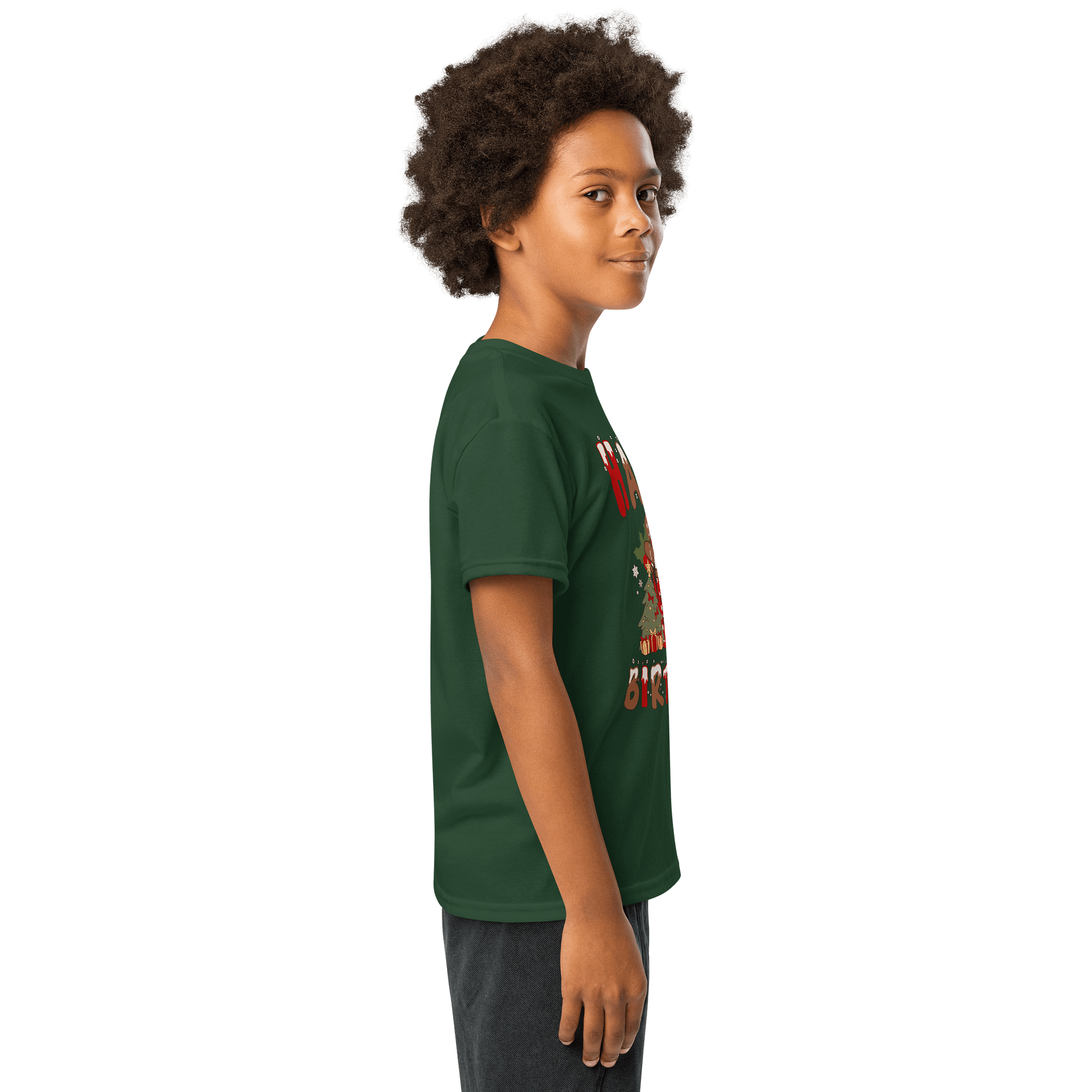 Happy Birthday (Christmas) T-Shirt For Kids product image (3)