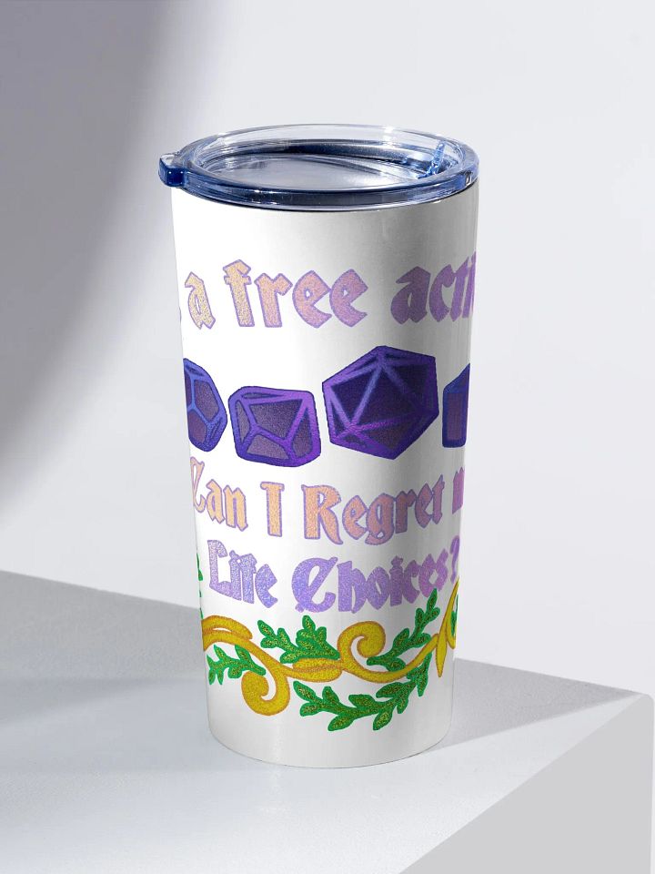 Regretful Choices 20oz Stainless Steel Tumbler product image (2)