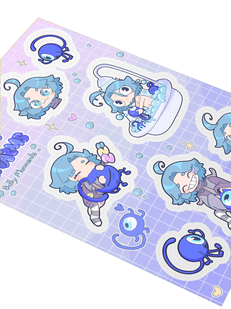 Mitty X Lucky Charms Silly Moments - Sticker Sheet