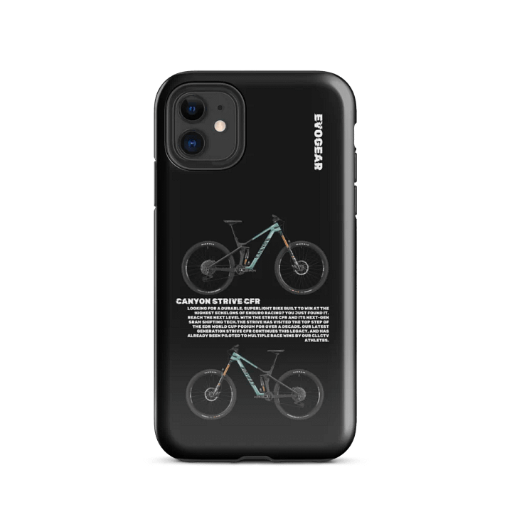 Black Strive CFR iPhone Case product image (2)