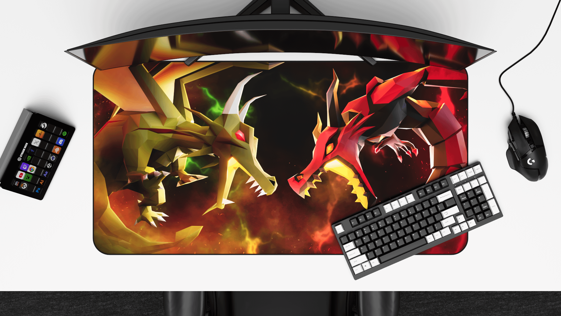 The First and Final Flame | Large Desk Mat product image (4)