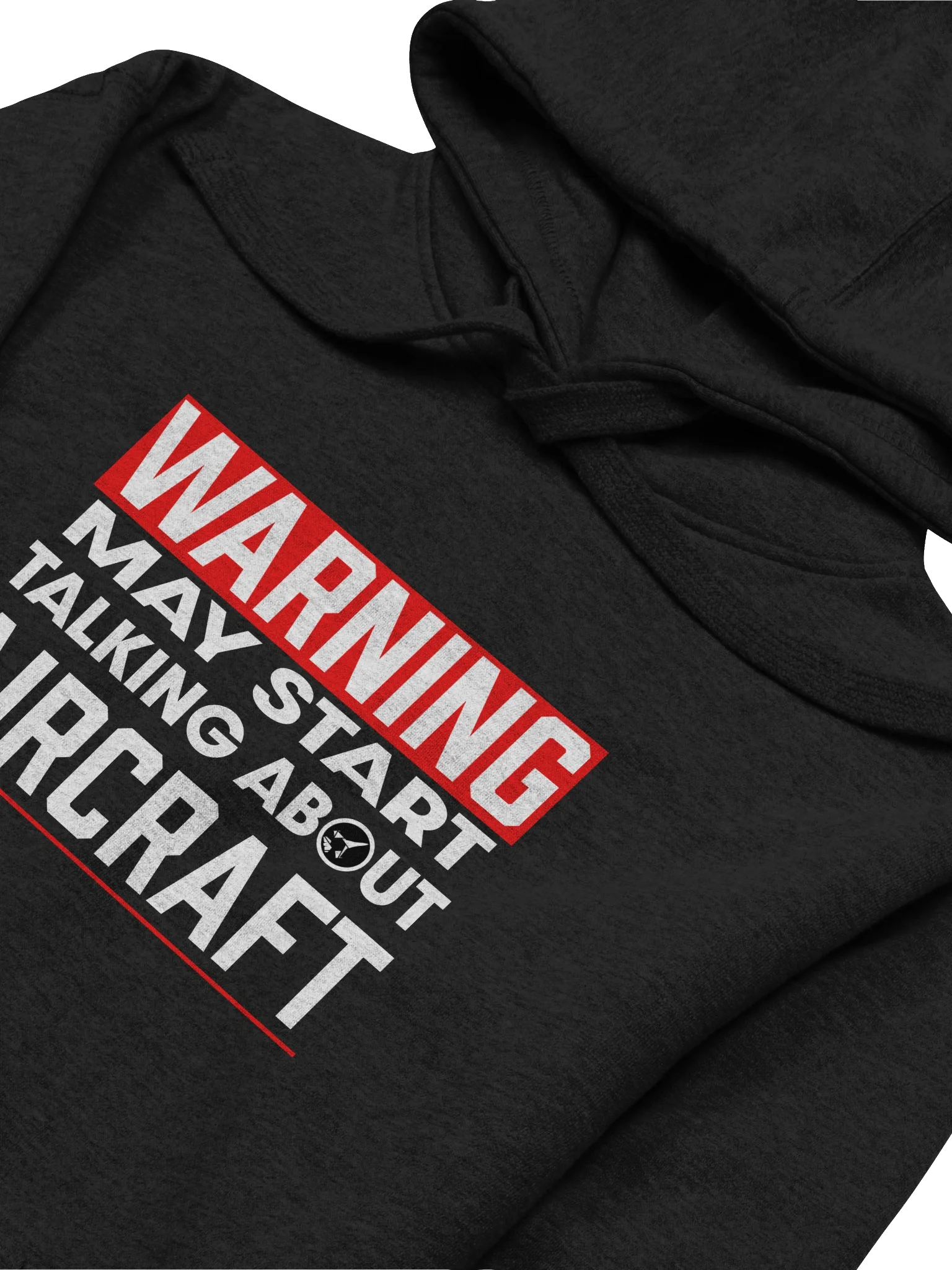 Warning: May Start Talking About Aircraft — Premium Hoodie product image (3)