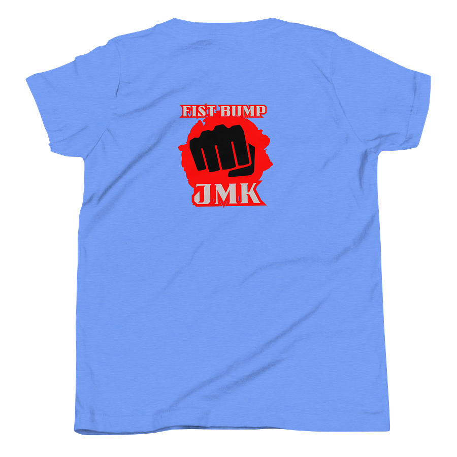 Blue FISTBUMP Bella + Canvas Youth Short Sleeve T-Shirt product image (6)