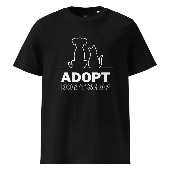 Adopt Don't Shop | Organic Cotton T-Shirt product image (1)