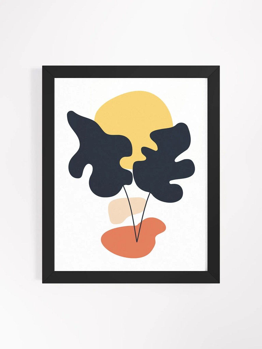 Vibrant Ayous Wood Framed Matte Poster product image (3)