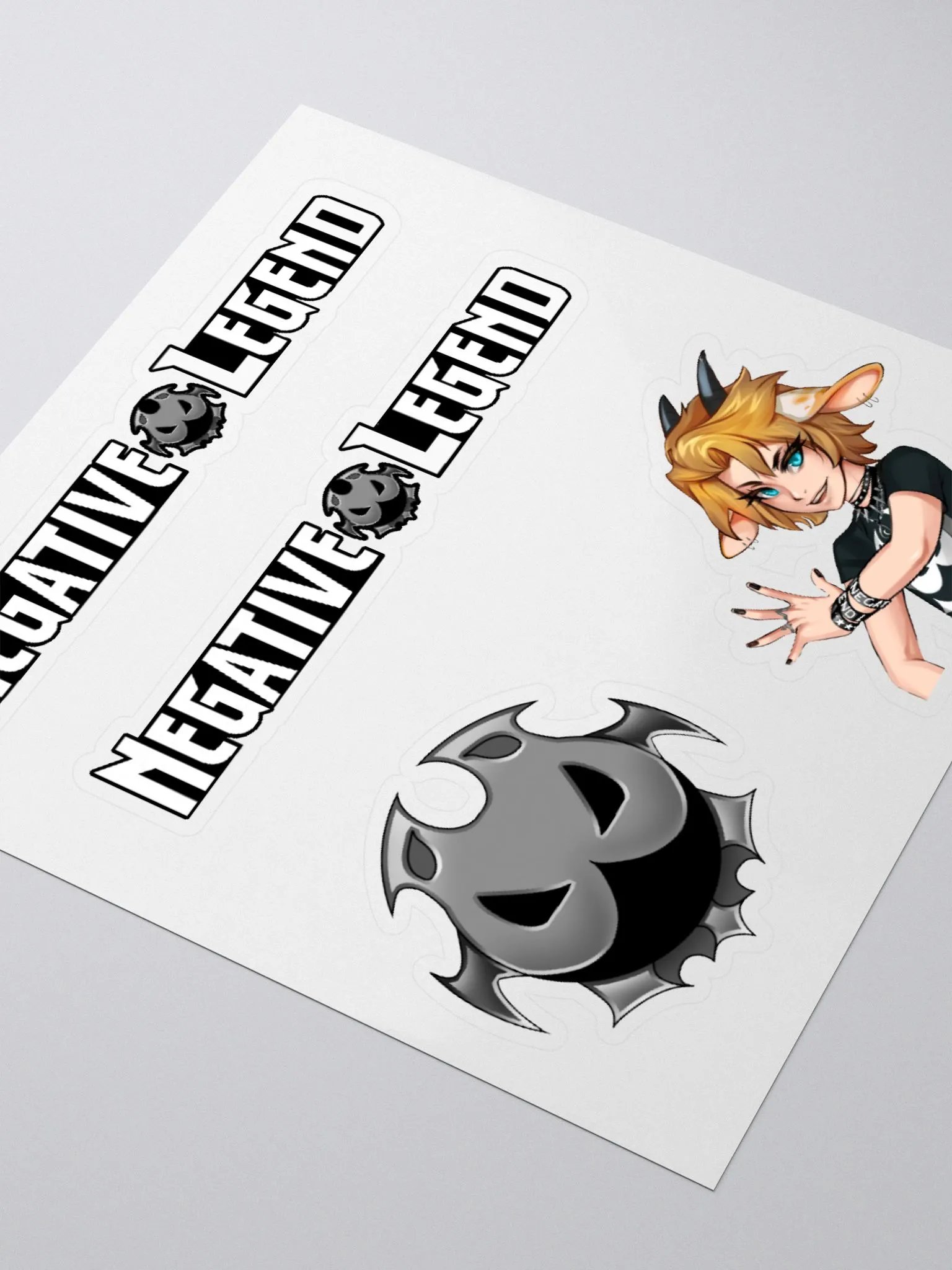 Negative Legend Sticker Sheet product image (11)