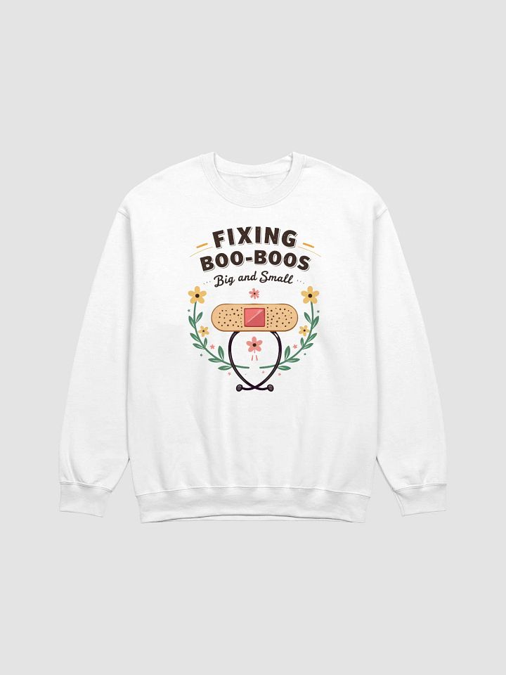 Healing Floral Bandage Crewneck Sweatshirt product image (3)