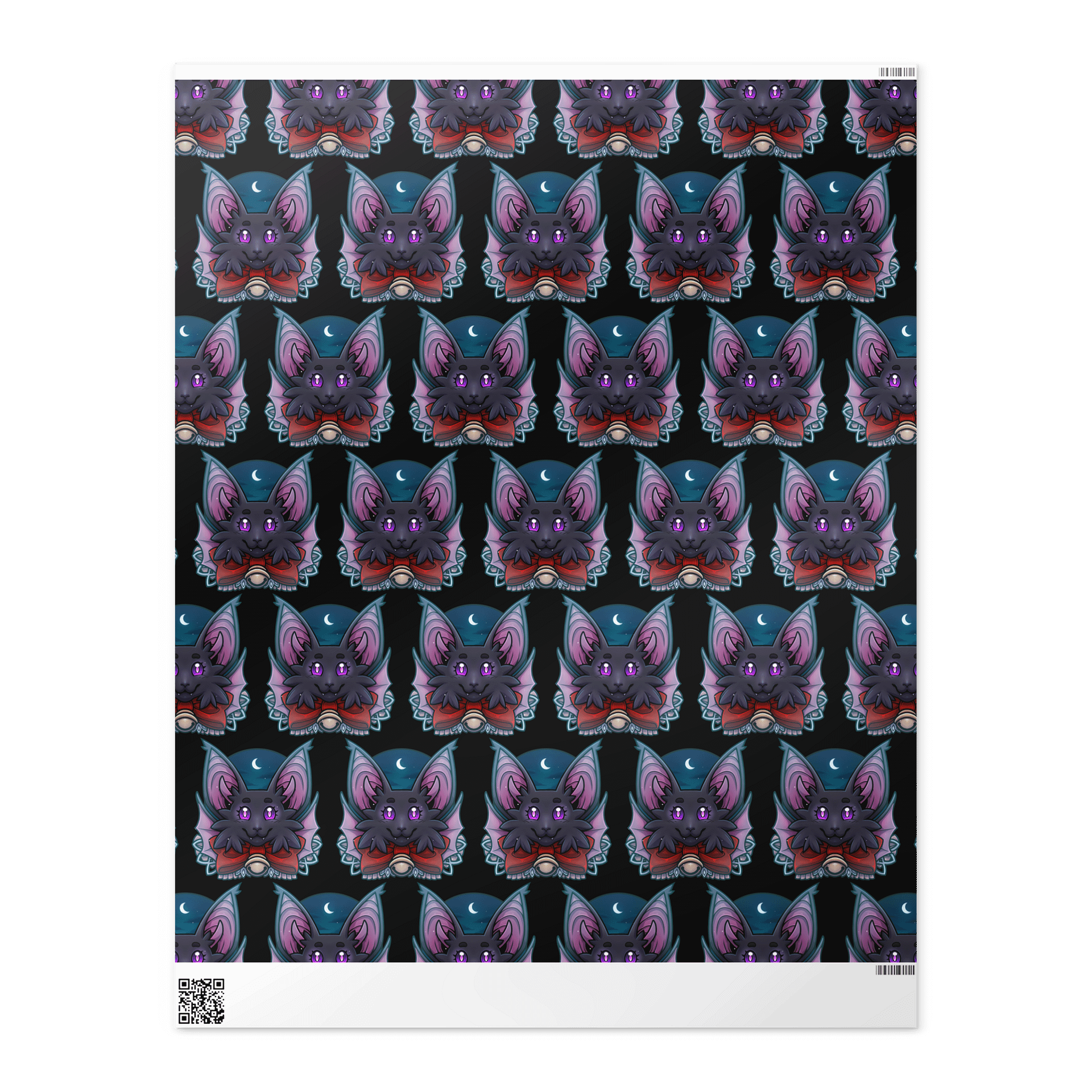 Fang's Bat Form Wrapping Paper product image (2)