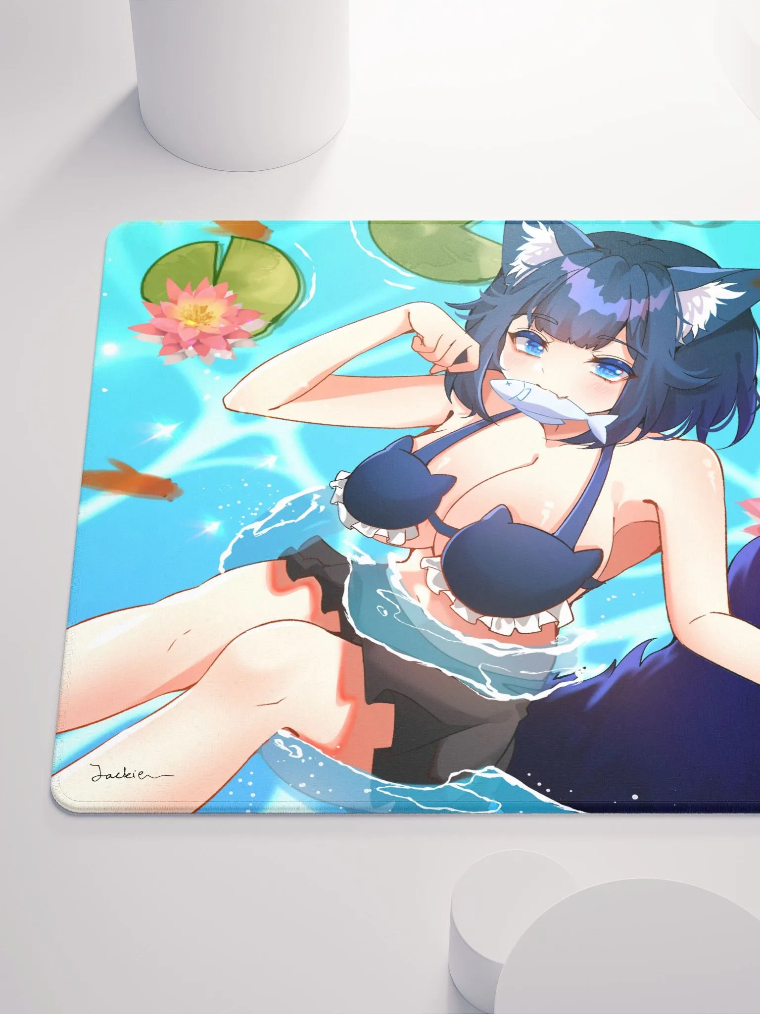 Jackie Gaming Mousepad with Signature product image (6)