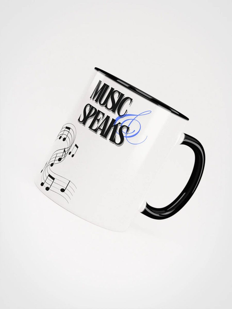 Musical Notes Mug: Where Words Fail, Music Speaks product image (4)