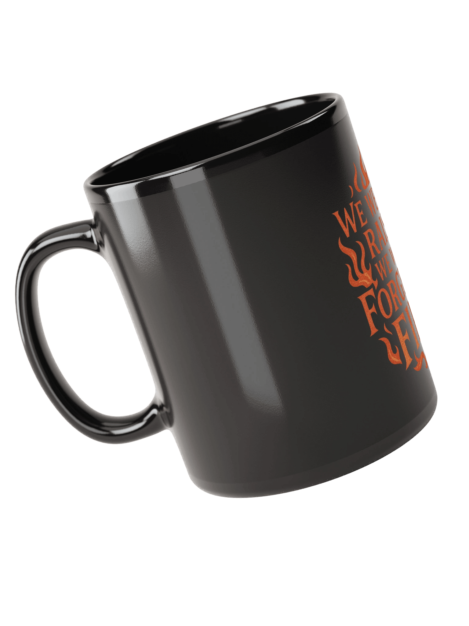 ☕ Forged in Fire – Black Flame Mug 🔥 product image (2)